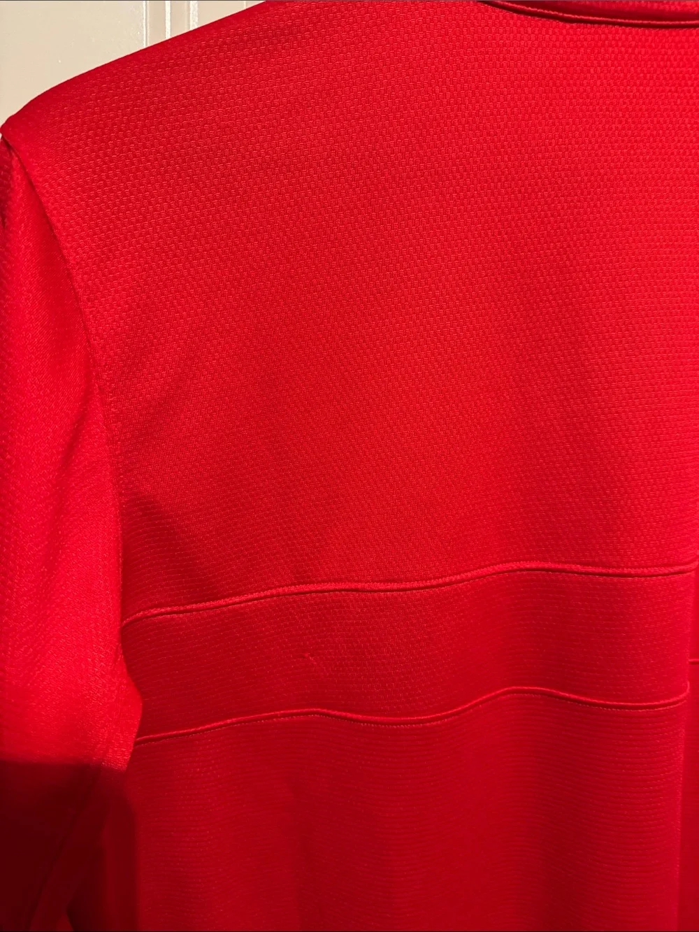 Nike Men’s Red Half-Zip Performance Jacket